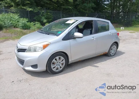 2012 Toyota Yaris Le из США, поврежденный, VIN JTDKTUD32CD515381